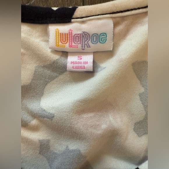 LuLaRoe Heidi Babydoll Floral Print Size Small - Picture 6 of 8